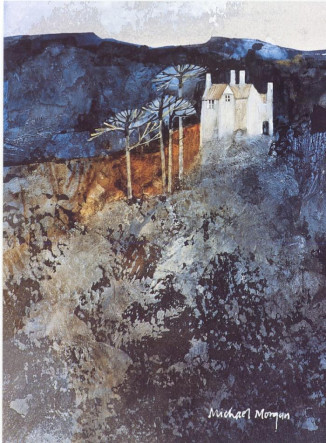 Study for House with Tall Chimneys