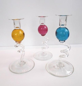Colour Ball Candlestick