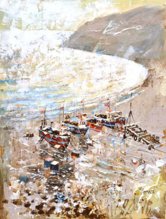 Bay Fishing Boats, Beer