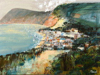 Sidmouth from Salcombe Hill