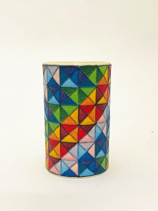 Facet Miniature Spill Vase No.1