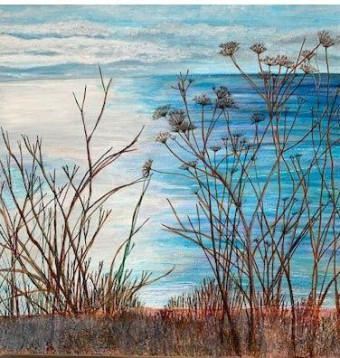 LR 40491 Cliff View 40 x 40cm £475