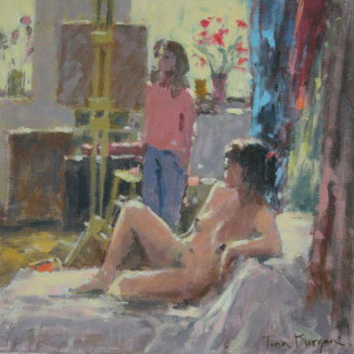 SOLD Artist and Model