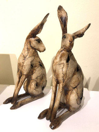 SOLD Small Sitting Hare