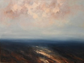 LR 49200 Blue horizon’ Oil on canvas 92x122 £1995