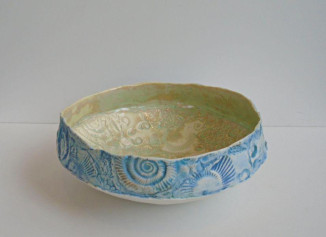 Low Circular Ammonite Bowl, Large