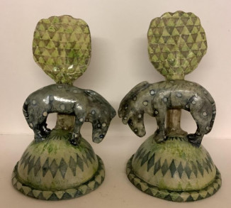 Stranded Donkeys - Pair