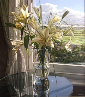 White Lilies 1