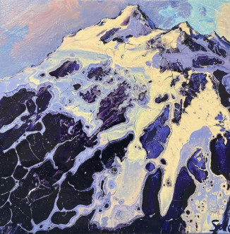 SOLD Alps Sketch No.5