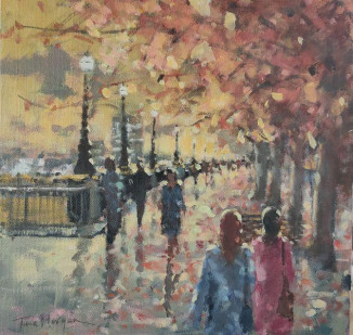 SOLD Leaves Falling, south Bank