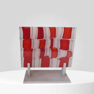 *Stingers. Glass Panel on a base