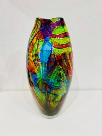 Parakeet Vase 39 x 15 diam