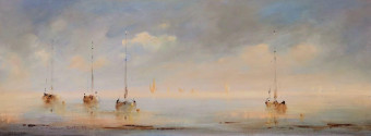 LR 50924 Misty Shores 30 x 80 cm Acrylic £2295