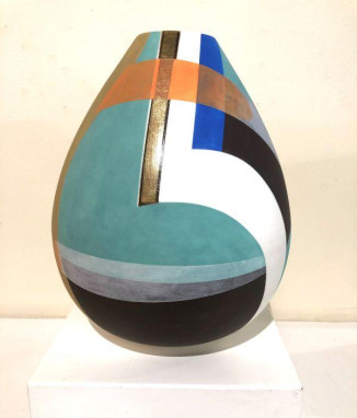 SOLD Med Ovoid Vase no7
