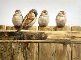 SOLD The Meeting Place-Sparrows