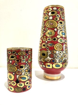 Hope Bud Vases 8in