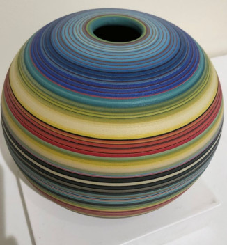 DCW - Blue Stripes Sphere