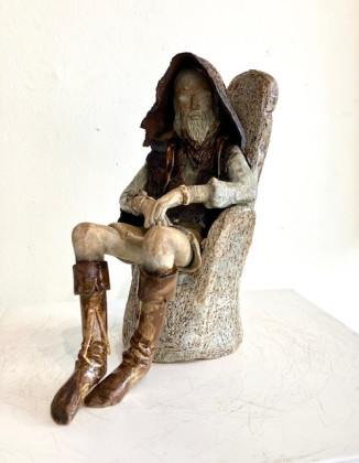 Jethro in a Chair