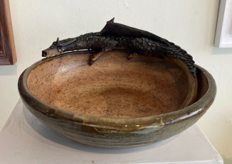 SOLD Large Dragon Bowl