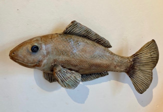 SOLD Large Wall Mounted Fish