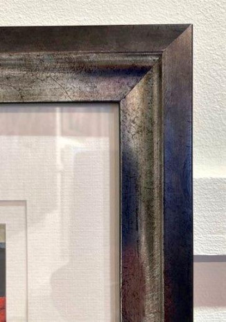 An example of Michael Morgan's print frame