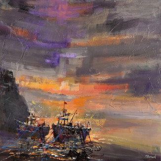 Sunrise Fishing Boats, Beer
