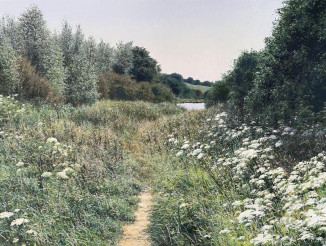 SOLD Summer Grasses, River Walk, River Otter