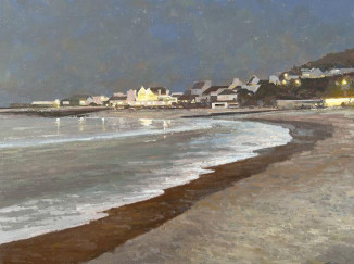 *Last Light, Lyme Regis Seafront