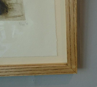 Frame for Helen Fay's Etchings