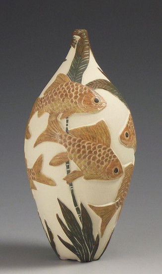 Orange Goldfish Vessel