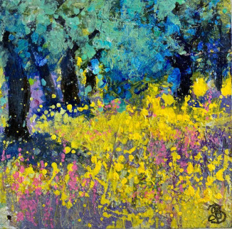Wild Flowers in the Olive Orchard