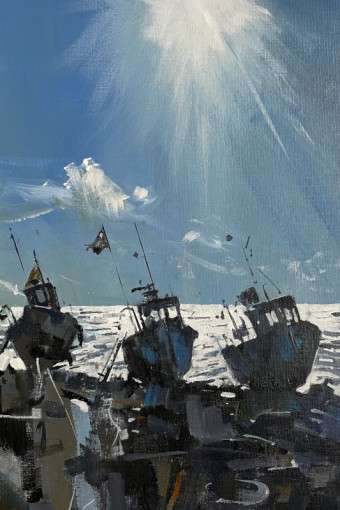 LR 51661 Light on the Water Beer 30 x 40 £895