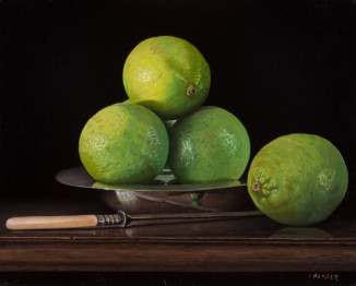 Limes on a Silver Plate - Ian Parker