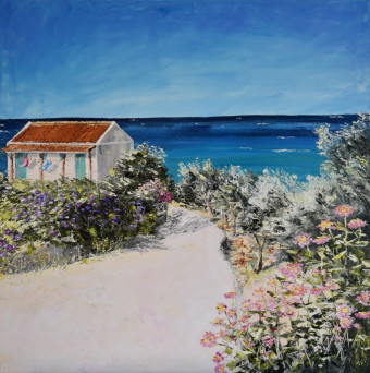 LR 52475 The Luxury of Walking Among Olive Trees 100x100 £2295
